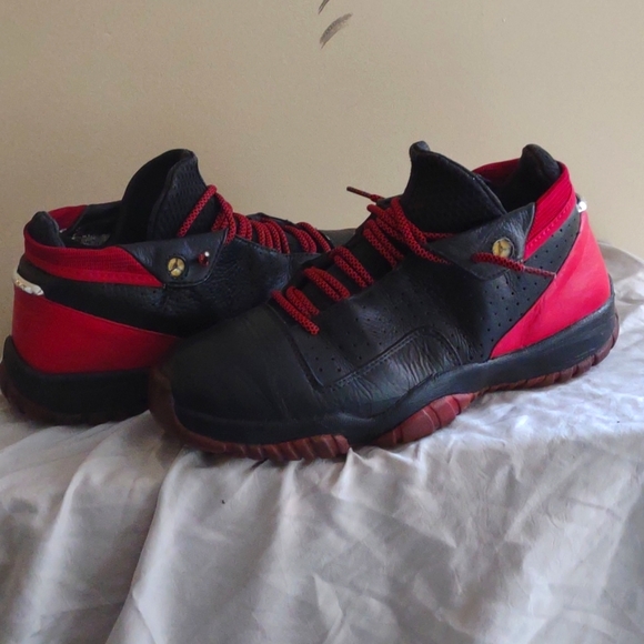 Jordan Other - Jordan 16's Retro "custom" sz 10 Red/Black